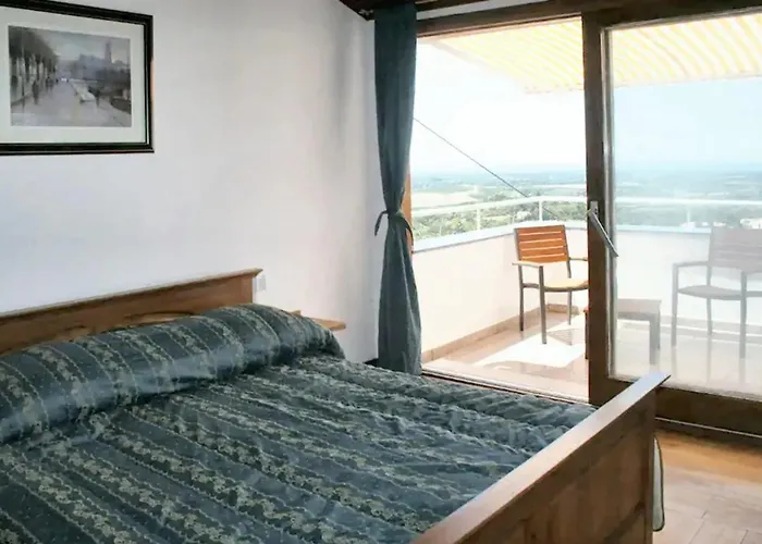 Family Villa In Buje With Pool And Sea View